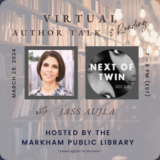 Author Talk with Jass Aujla