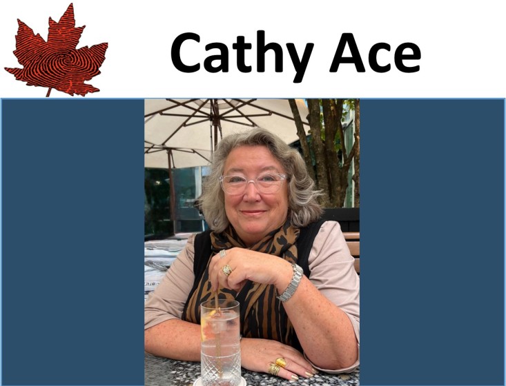 Cathy Ace, Nominated for The Whodunit Award for Best Traditional Mystery