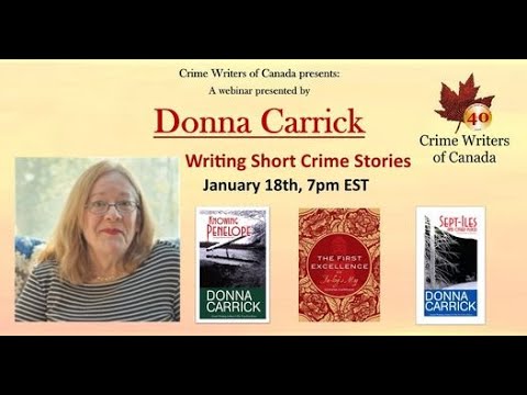 Donna Carrick -&nbsp; Writing Short Crime Stories