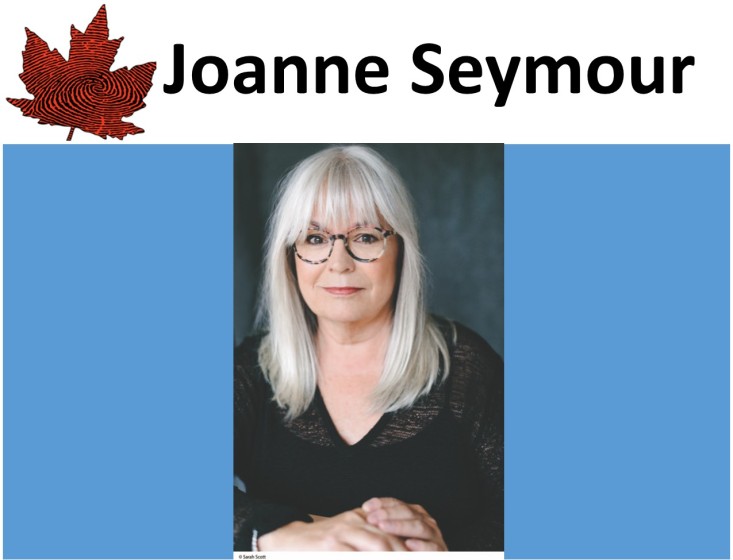 Johanne Seymore, nominated for Best French Language Crime Book.