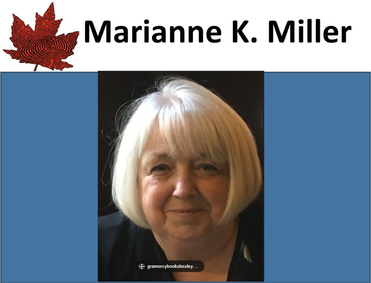 Marianne K. Miller, nominated for the Best Crime First Novel